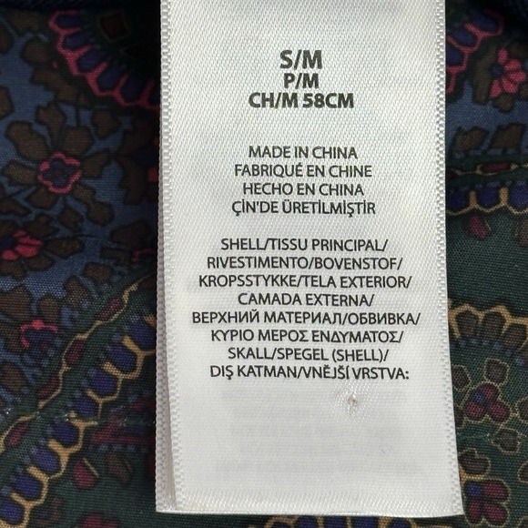 Polo Ralph Lauren Safari Bucket Hat Paisley Print Multi Color S/M 58cm - Picture 9 of 11